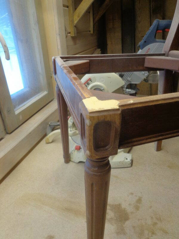 реставрация стула