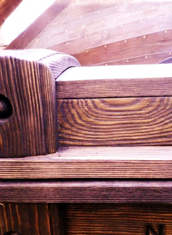 Пиратский "старинный" деревянный сундук