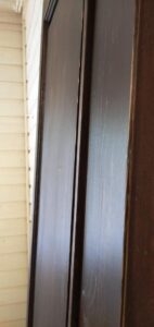 Деревянная дверь межкомнатная в стиле арт деко